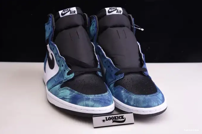 HYPE High Jordan CD0461-100 OG 1 Air Tie-Dye 0508